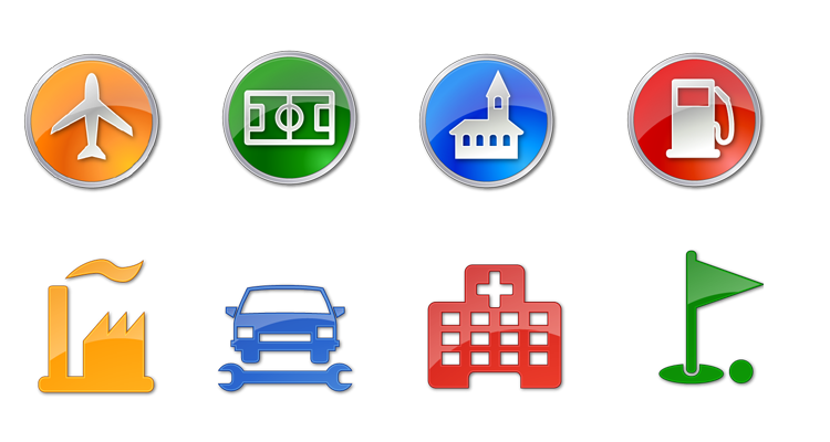 750x400 Poi Vector Icons Free Icon Packs Ui Download