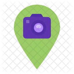 256x256 Point Of Interest Icon Of Flat Style
