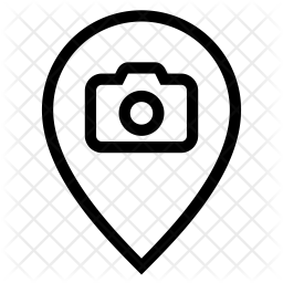256x256 Point Of Interest Icon Of Line Style