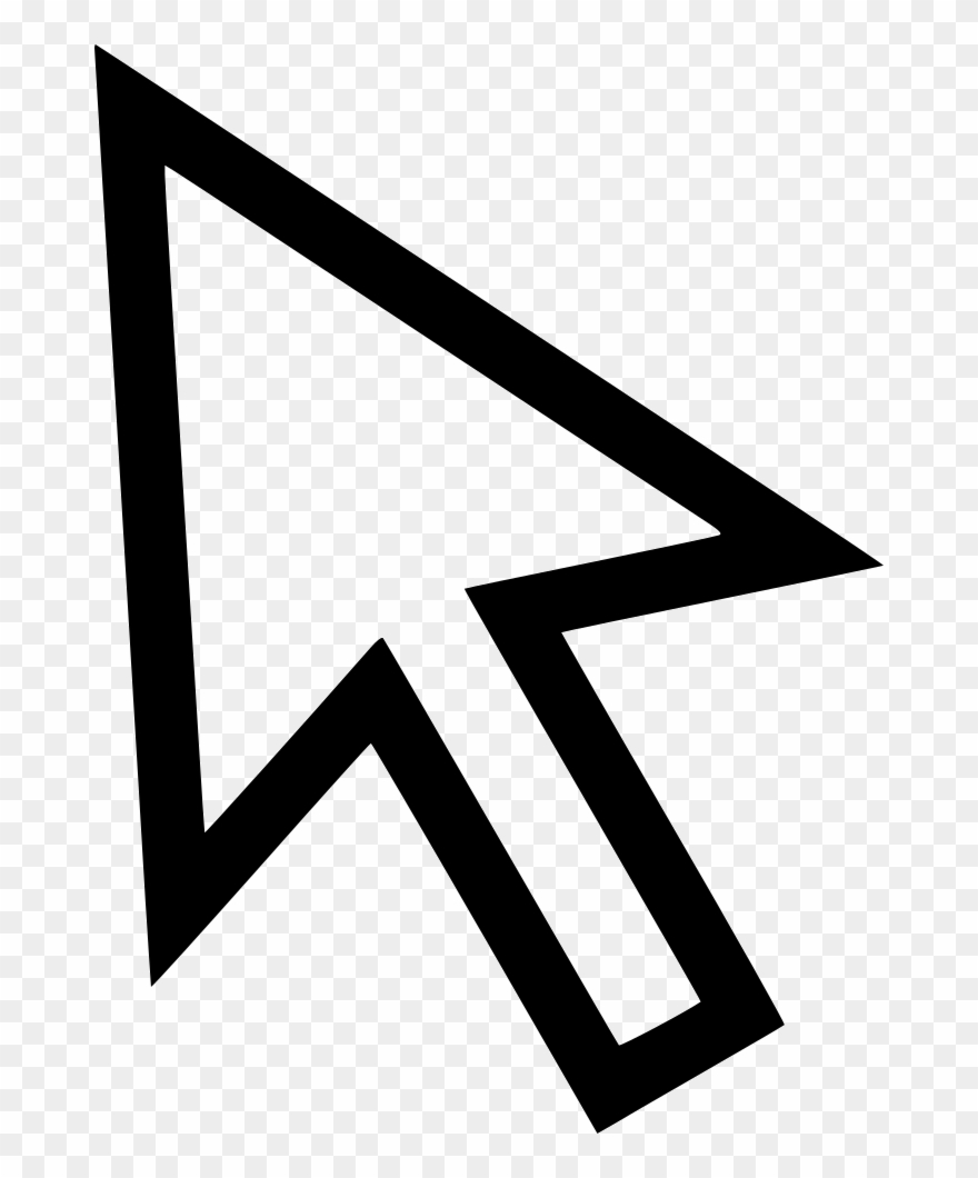 880x1060 Download Pointer Clipart Computer Mouse Pointer Computer