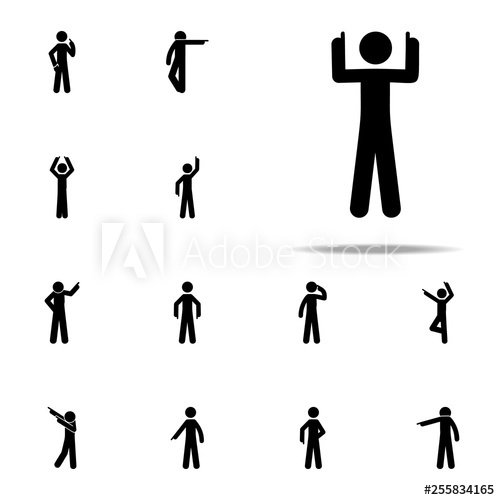 500x500 Man Up, Finger Icon Man Pointing Finger Icons Universal Set