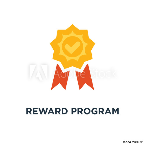 500x500 Reward Program Icon Winner Cup, Earn Points, Medal Concept Symbol