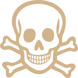256x256 Free Tan Poison Icon