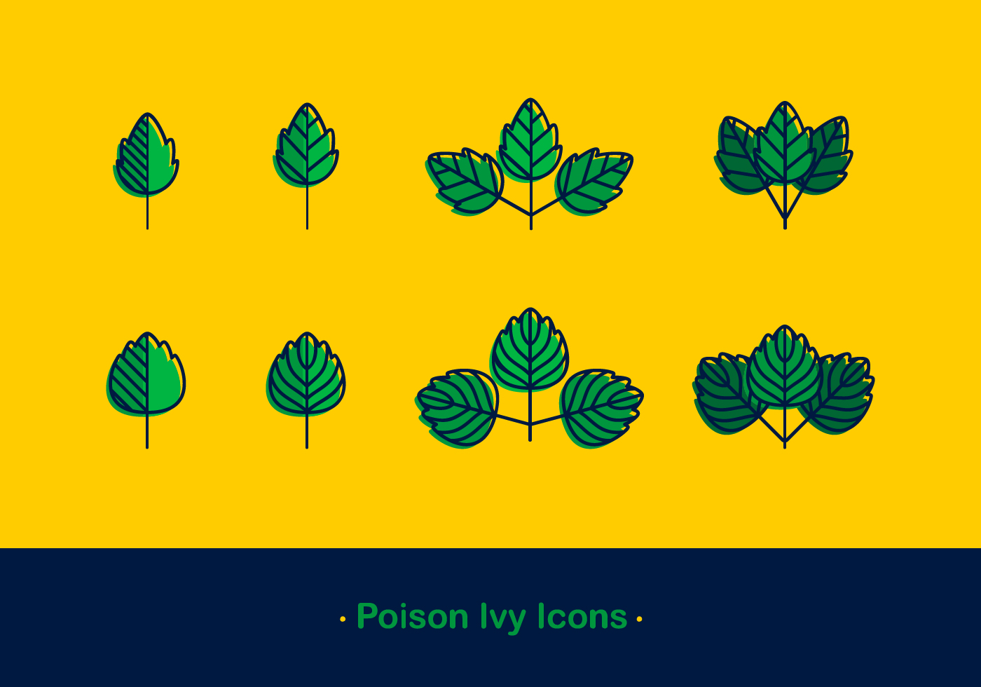 1400x980 Poison Ivy Icon Free Vector