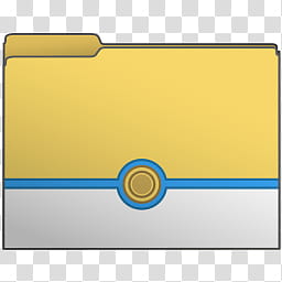 256x256 Pokeball Set Of Computer Folder Icons, Parkball, Yellow And White