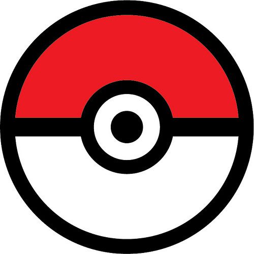 500x500 Free Poke Ball Pokemon Home The Craft Chop Silhouette