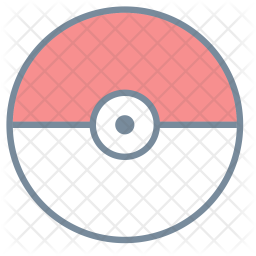 Pokeball Icon Of Colored Outline Style 256x256 Pokeball Icon Of Colored Outline Style