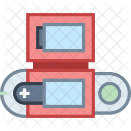 256x256 Pokedex Icon Of Colored Outline Style