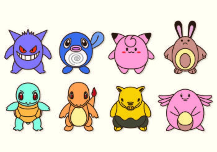 700x490 Set Icon Characters Of Pokemon