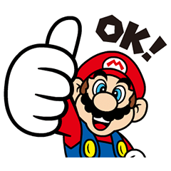 240x240 Talking Super Mario Animated Stickers Line Stickers Line Store