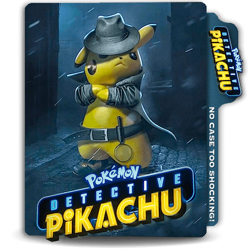 512x512 Detective Pikachu
