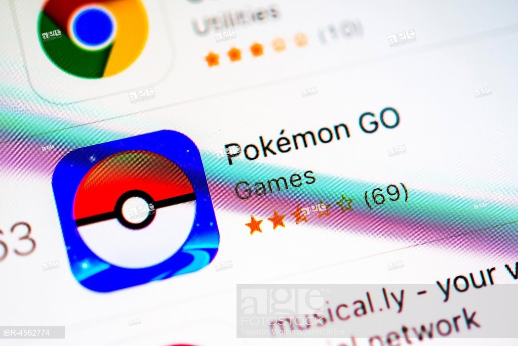 1049x700 Pokemon Go App In The Apple App Store, Mobile Game, Virtual