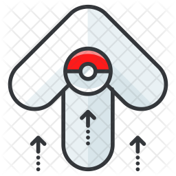 256x256 Pokemon Go Icon Of Colored Outline Style