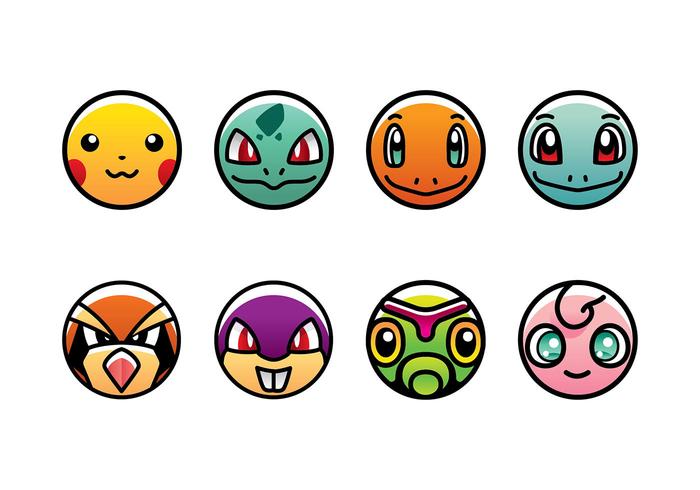 700x490 Pokemon Icon Vector Free