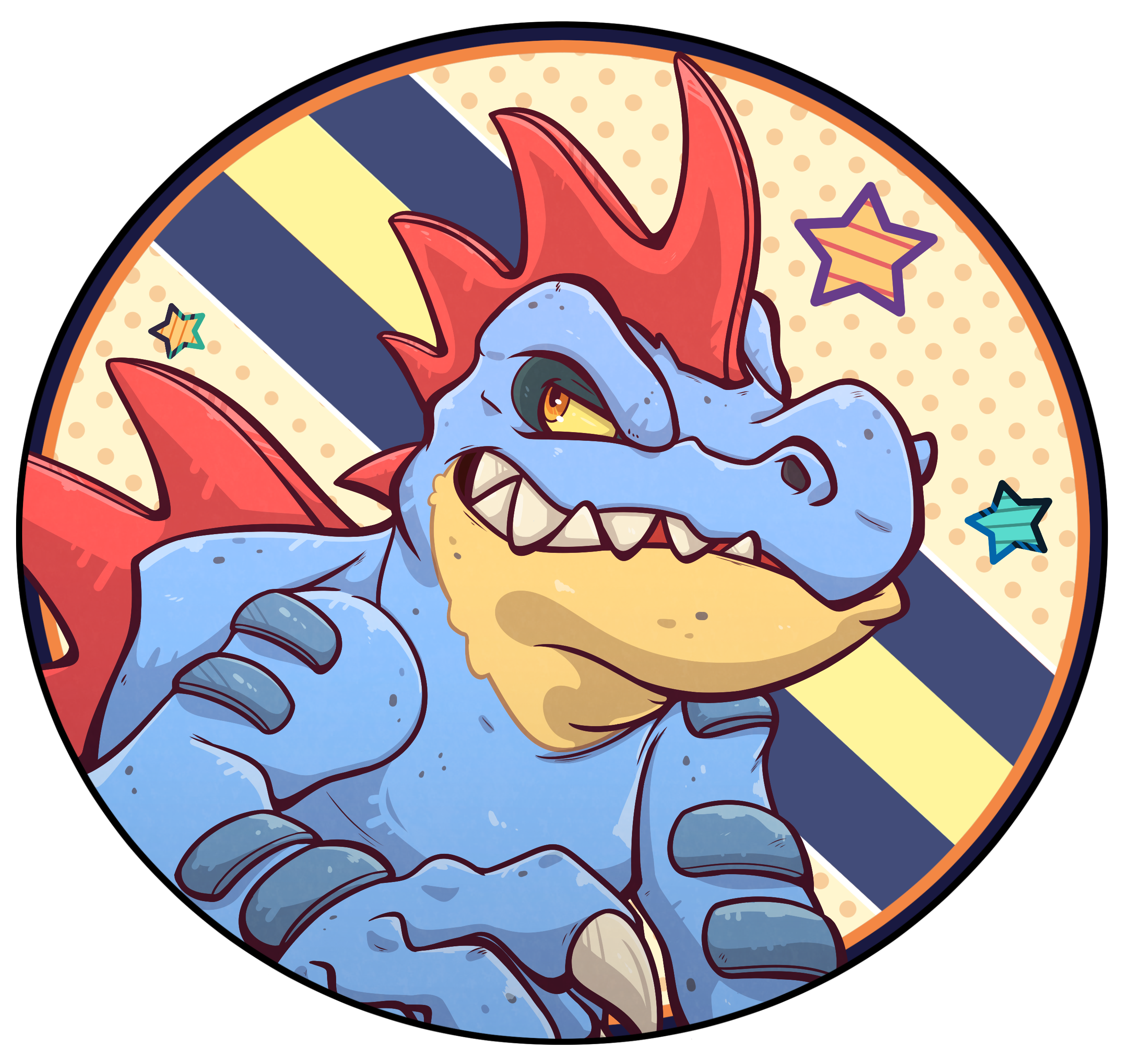 2581x2450 Pokemon Icon Feraligatr Weasyl