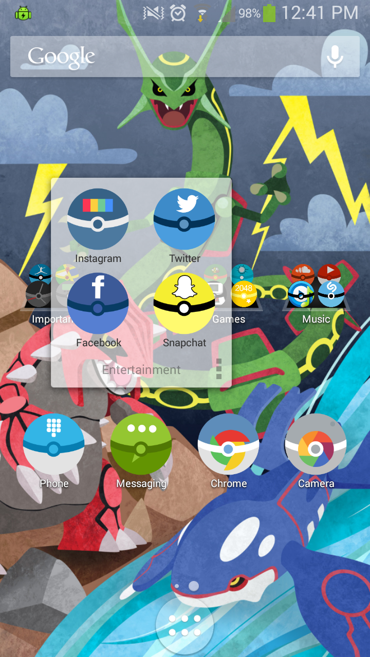 Managed To Find The Poke Icon Pack Apk And Install This Beauty 720x1279 Managed To Find The Poke Icon Pack Apk And Install This Beauty