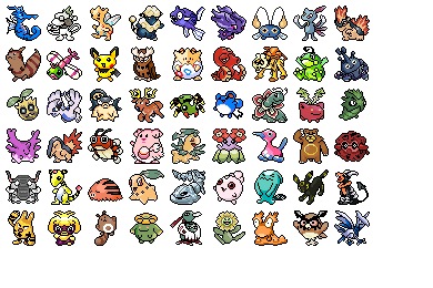 Pokemon Icon Set 390x260 Pokemon Icon Set