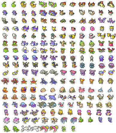 Pokemon Icon Sprites at Vectorified.com | Collection of Pokemon Icon ...