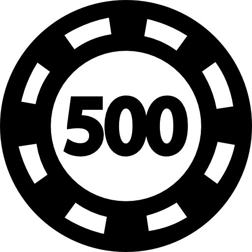 512x512 Poker Chip Worth Icons Free Download