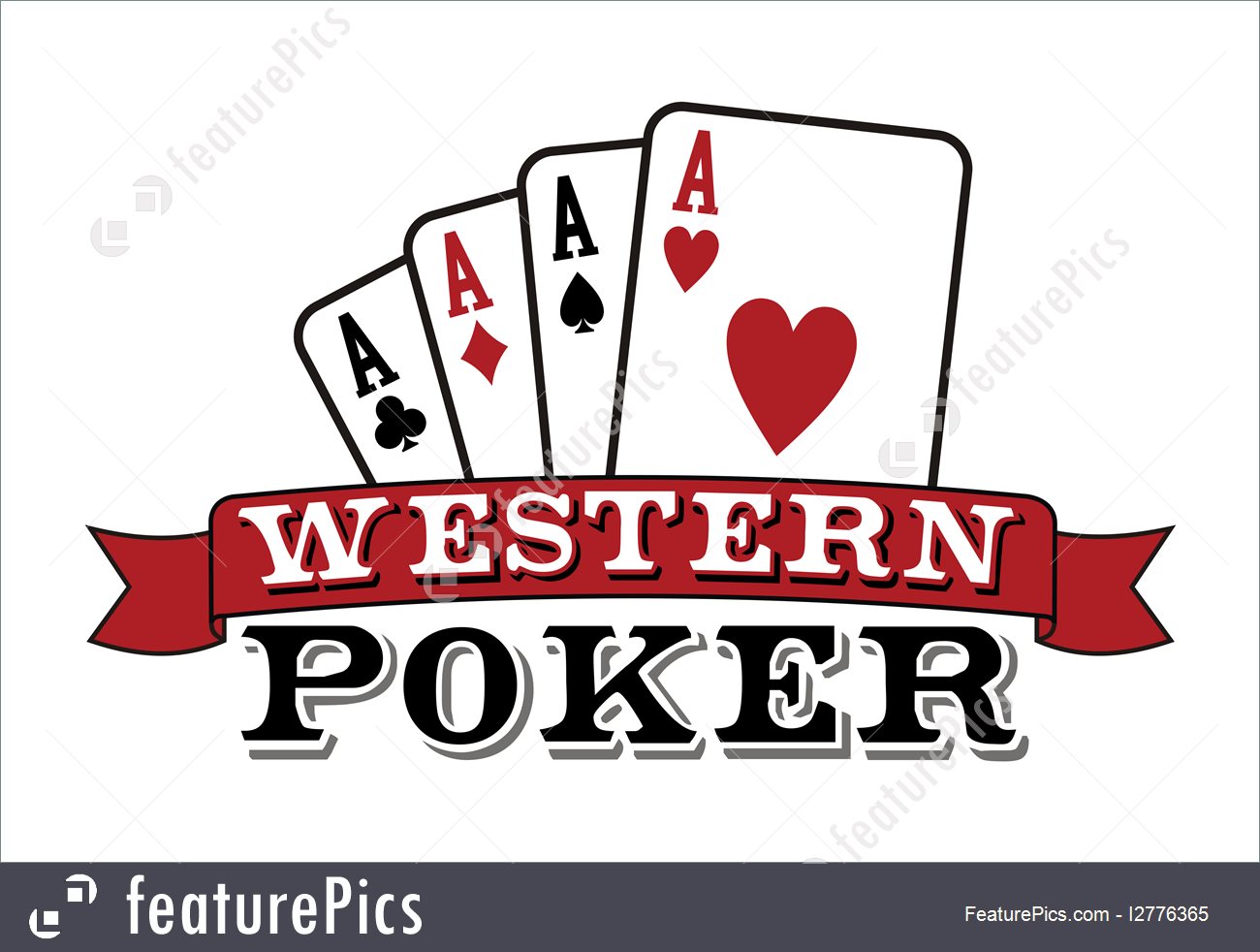 1300x982 Illustration Of Four Aces On White Poker Icon