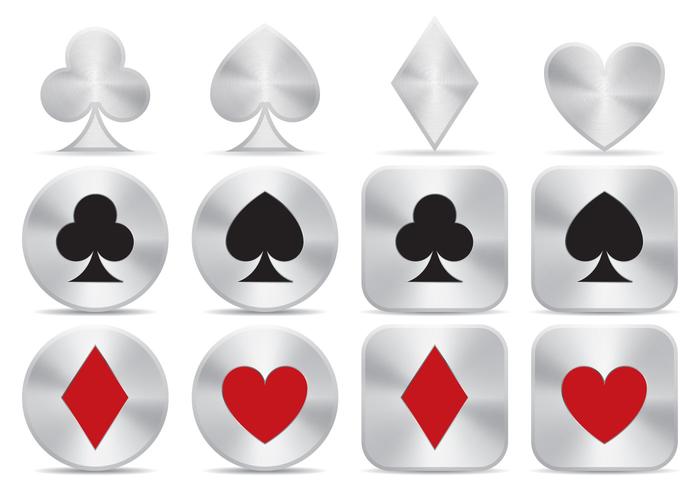 700x490 Aluminum Poker Icon Vector