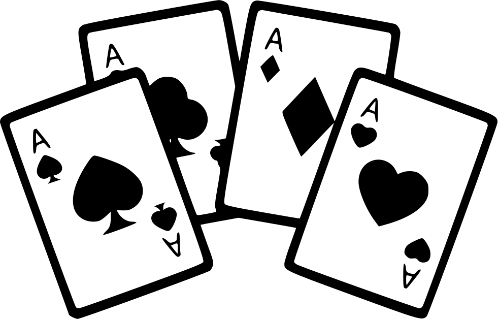 981x628 Four Aces Cards Poker Game Png Icon Free Download