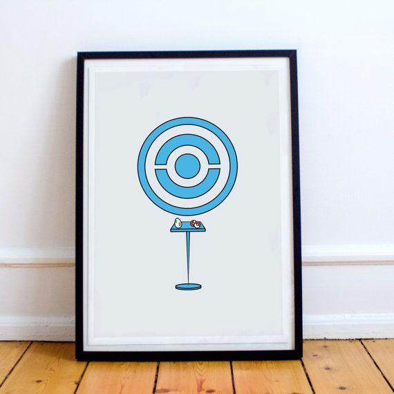 570x570 Go Inspired Poster Print Pokestop Icon