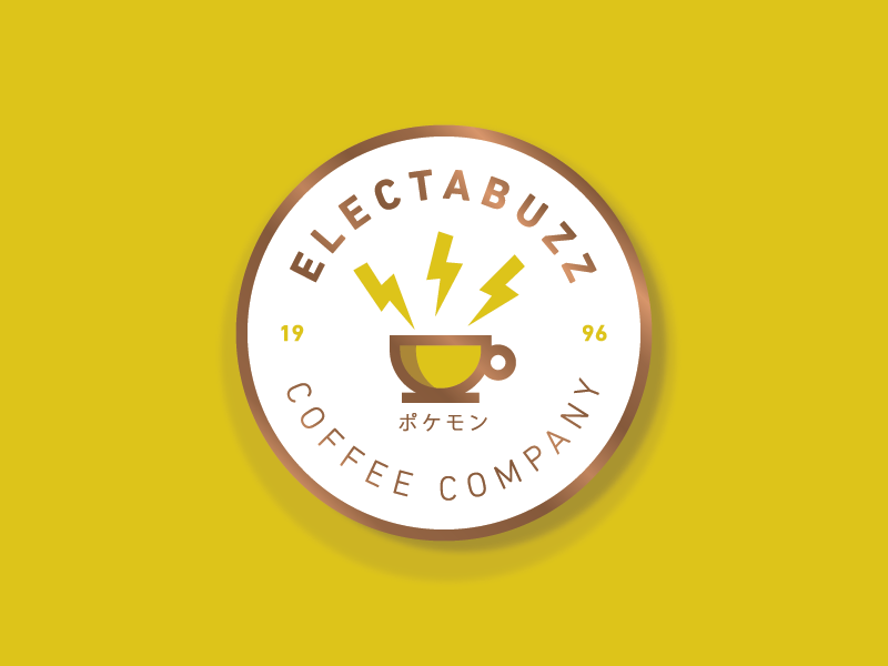 800x600 Electabuzz Coffee Co Badge Pokestops Irl