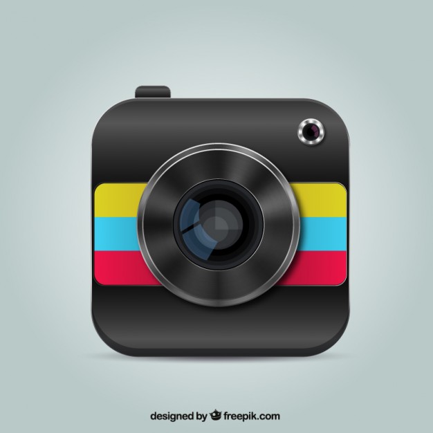 626x626 Polaroid Camera Icon Vector Free Download