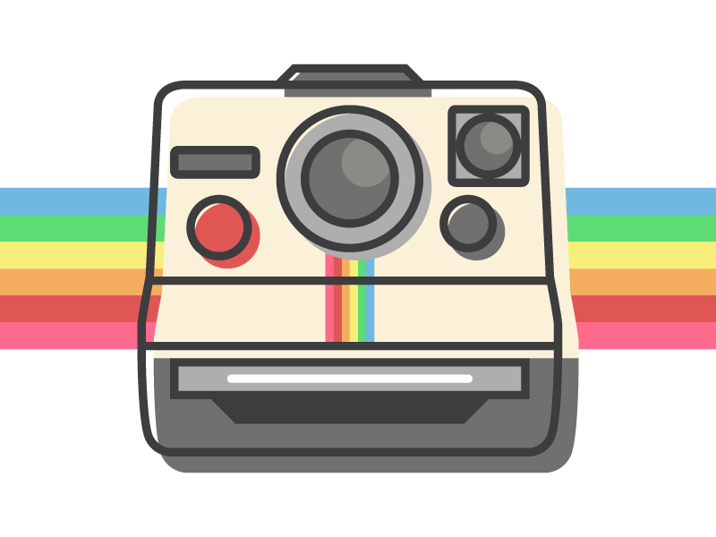 800x600 Polaroid Free Icon
