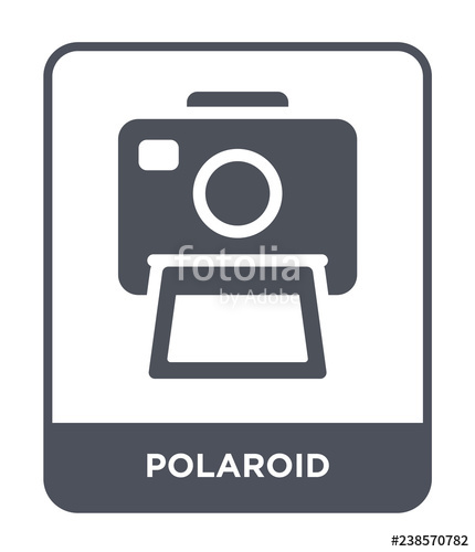 430x500 Polaroid Icon Vector Stock Image And Royalty Free Vector