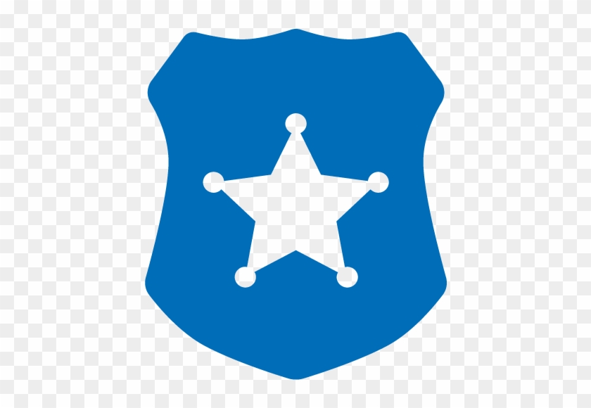 840x580 Icon Of A Police Badge