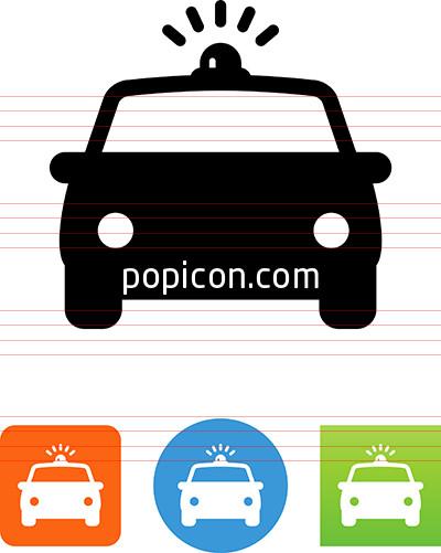 Police Car Icon 400x501 Police Car Icon