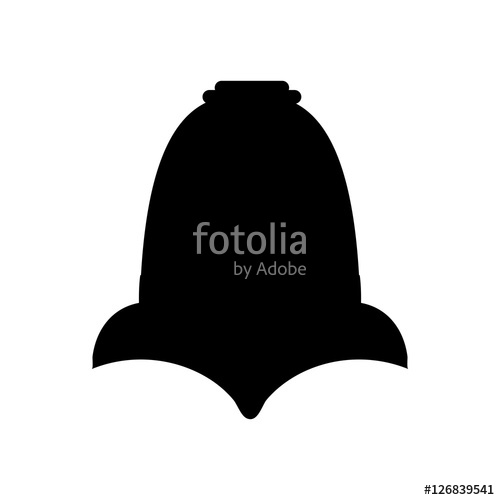 500x500 English Police Hat Icon Vector Illustration Graphic Design Stock