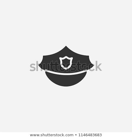 450x470 Police Hat Icon Illustration,vector Cop Sign Symbol Rm Police