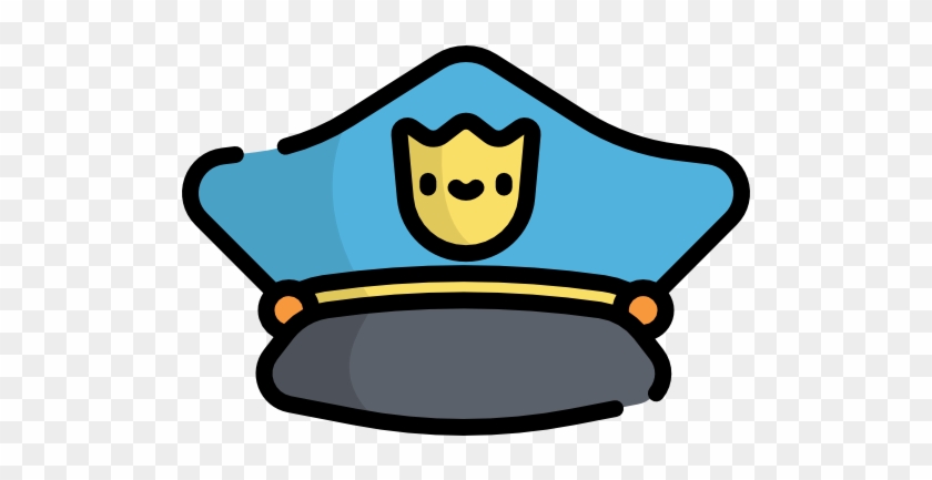 840x433 Police Hat Free Icon