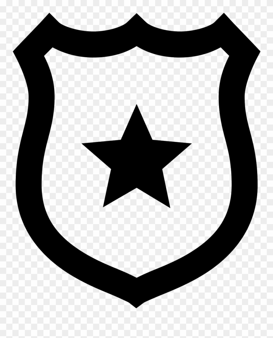 880x1086 This Icon Represents A Police Badge