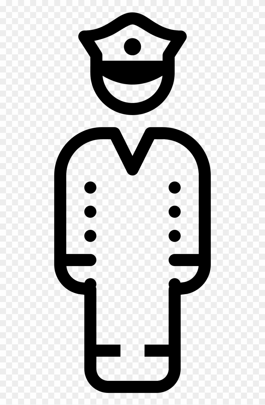 880x1341 Police Officer Icon Clipart