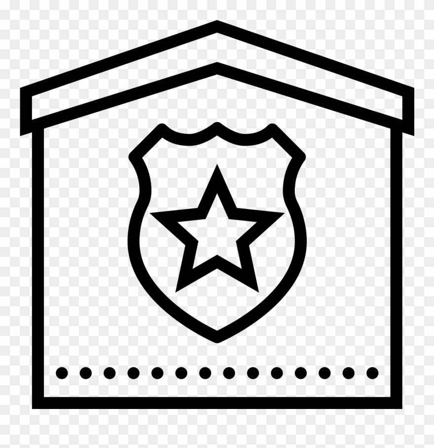 880x907 Police Station Icon