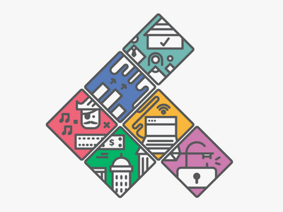 400x300 Google Public Policy Icon System