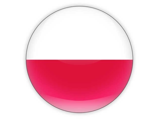 640x480 Round Icon Illustration Of Flag Of Poland