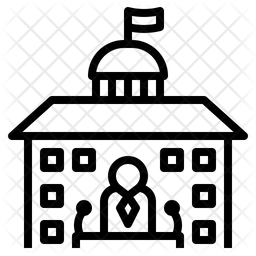 256x256 Political Icon Of Line Style