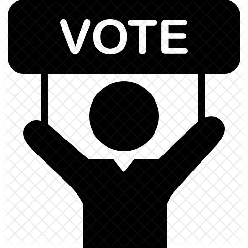 512x512 Vote Icon Of Glyph Style