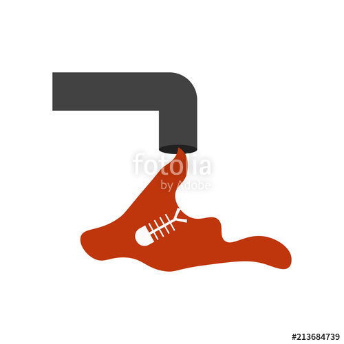 500x500 Pollution Icon Vector Sign And Symbol Isolated On White Background