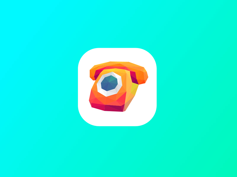 800x600 Fone Poly Icon
