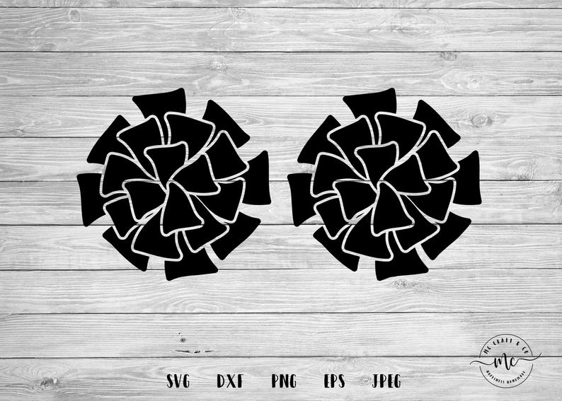 794x567 Pom Pom Cheerleader Cheer Icon Cheer Squad Etsy