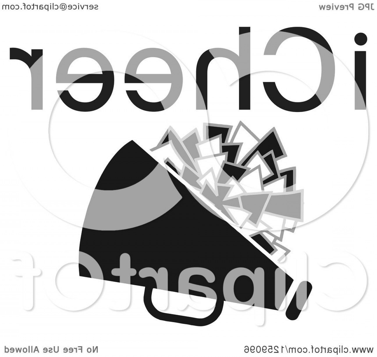 1296x1228 Square Megaphone And Pom Pom Icon With Icheer Text Geekchicpro