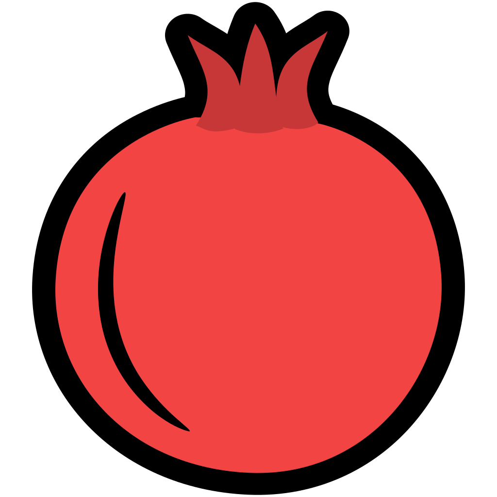 1024x1024 Pomegranate Icon Fresh Fruit Iconset Alex T