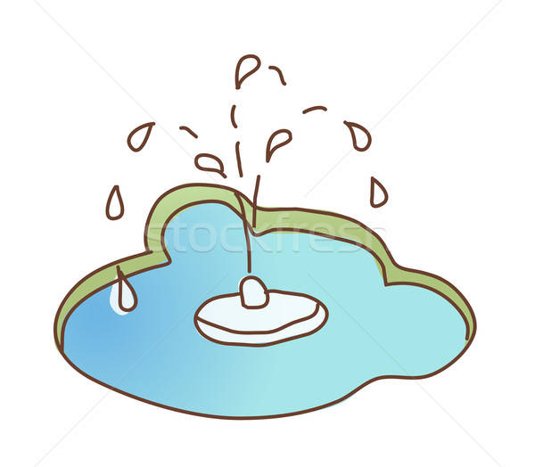 600x524 Icon Pond Vector Illustration Sungjoong Kim