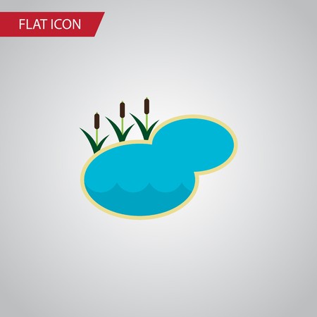 450x450 Isolated Lake Flat Icon Pond Vector Element Can Be Used